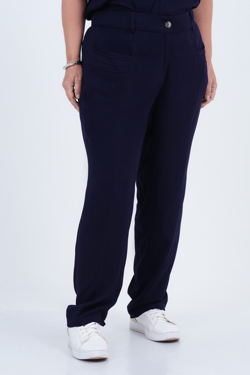 Calça Plus Size Feminino Reta Movimento