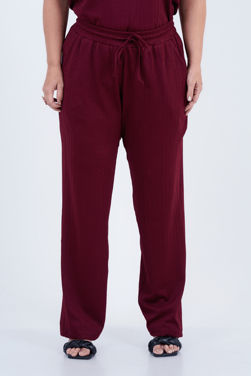 Calça Plus Size Feminino Reta Tricot