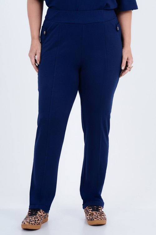 Calça Plus Size Feminino Slim Emoção