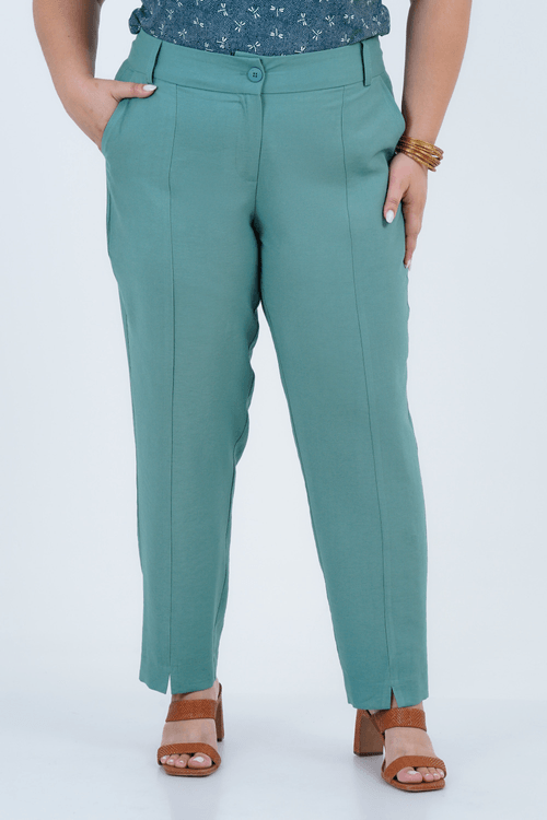 Calça Plus Size Feminino Slim Conceito