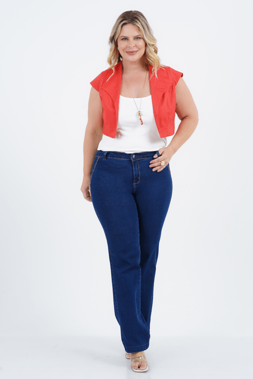SHORTS PLUS SIZE FEMININO JEANS DÁDIVA