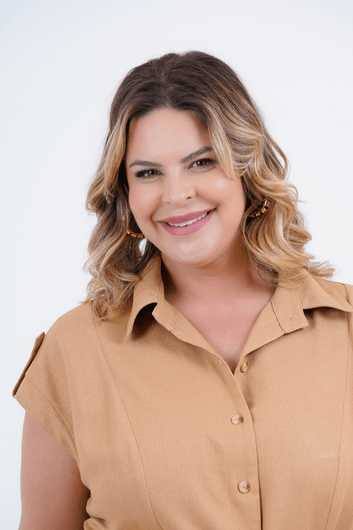 Vestido Plus Size Feminino Médio Linho Planície
