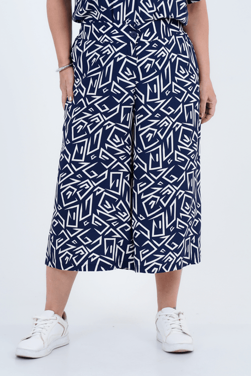 Calça-Saia Plus Size Feminino Diagrama