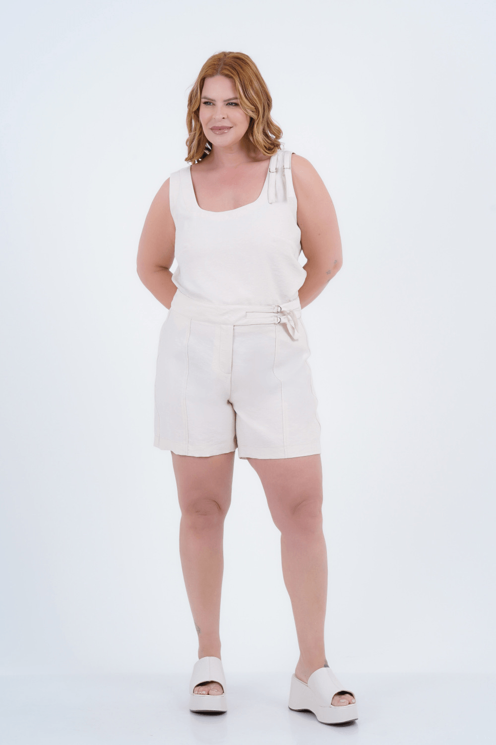 Shorts Plus Size Feminino Luna