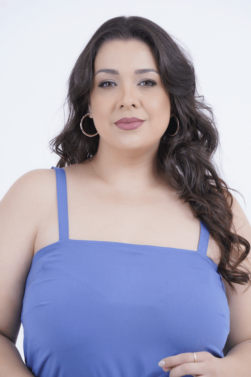 Macaquinho Plus Size Feminino Simona