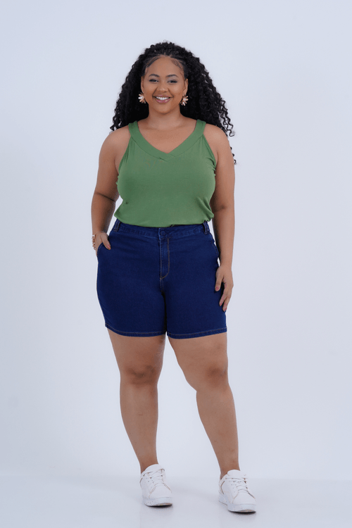 REGATA PLUS SIZE FEMININO CANOTTA