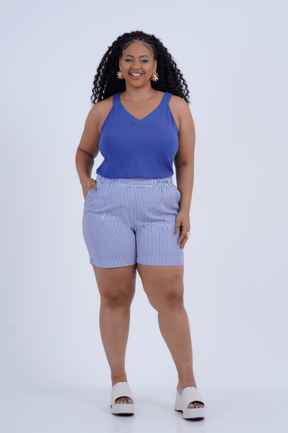 REGATA PLUS SIZE FEMININO CANOTTA