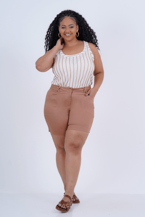 Shorts Plus Size Feminino Chiara