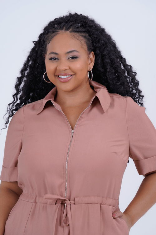 Vestido Plus Size Feminino Médio Giglio