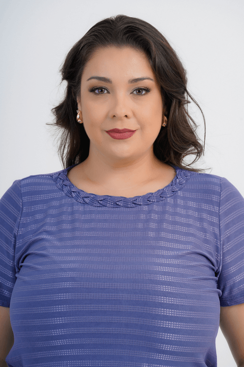 BLUSA PLUS SIZE FEMNINO MANGA CURTA IPANEMA