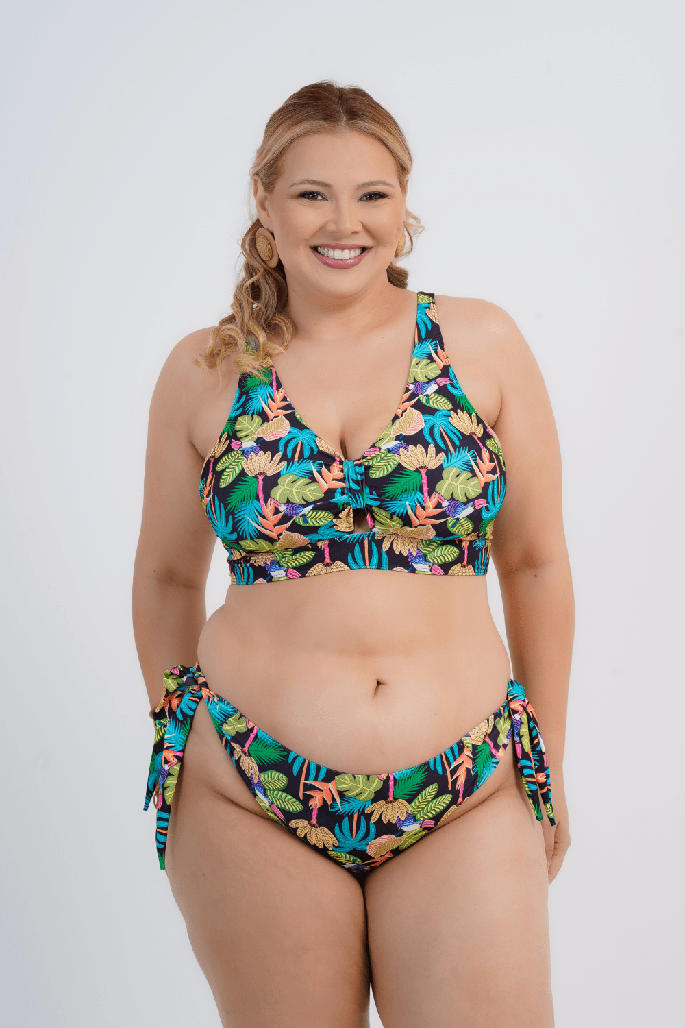 CALCINHA PLUS SIZE FEMININO FIO AMARRAÇÃO LAMPEDUSA