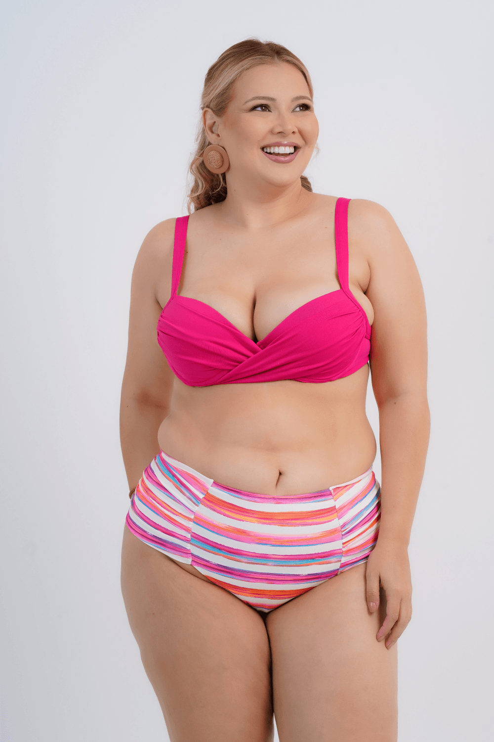 TOP PLUS SIZE FEMININO TRANSPASSADO DUOGLIO