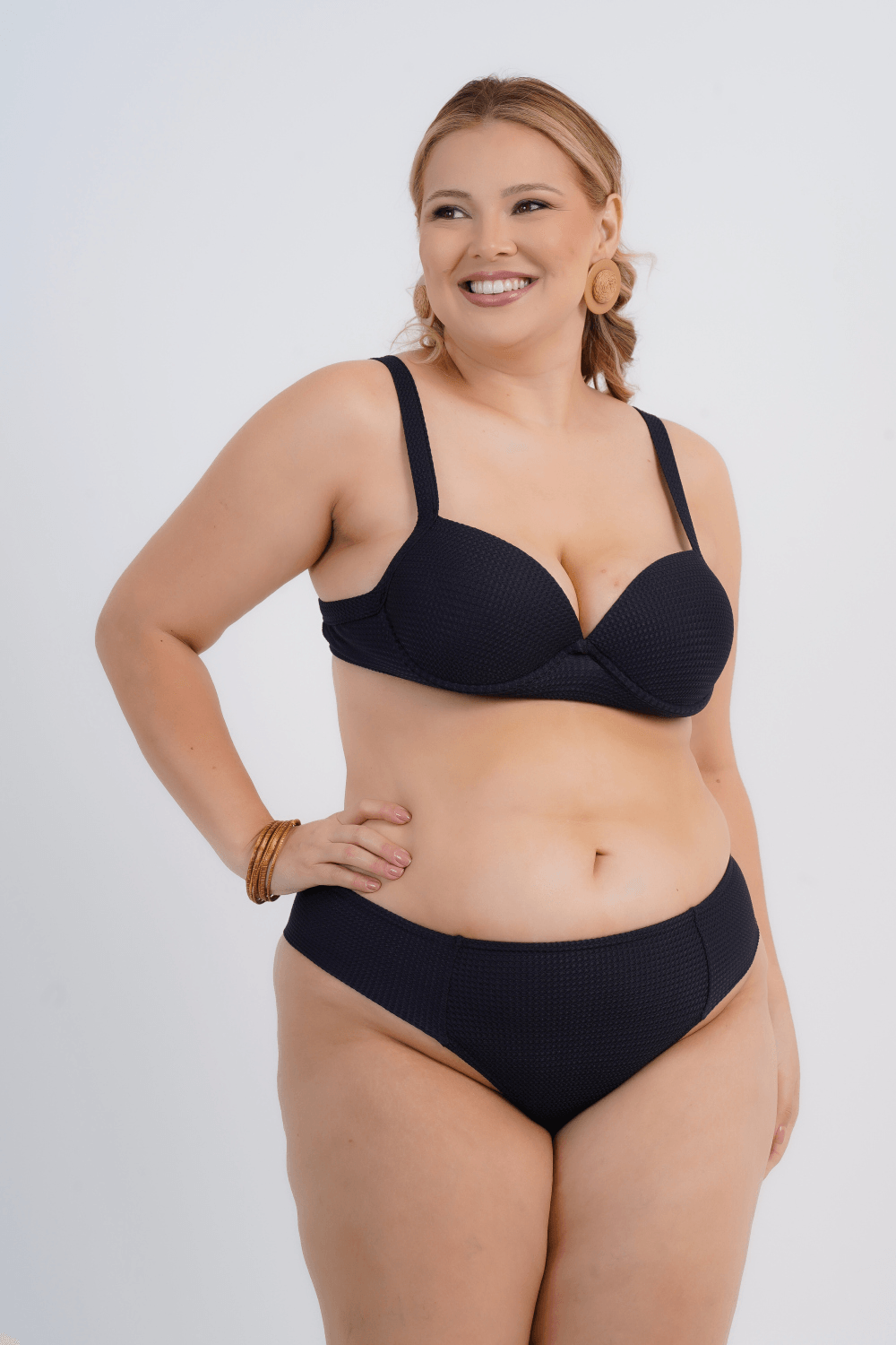 TOP PLUS SIZE FEMININO TEXTURA ARIENZO