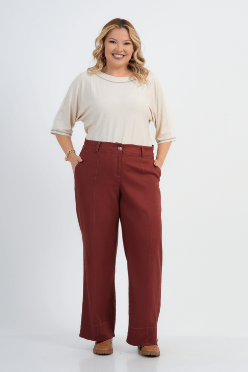 BLUSA PLUS SIZE FEMININO MANGA 3/4 CORSIGA