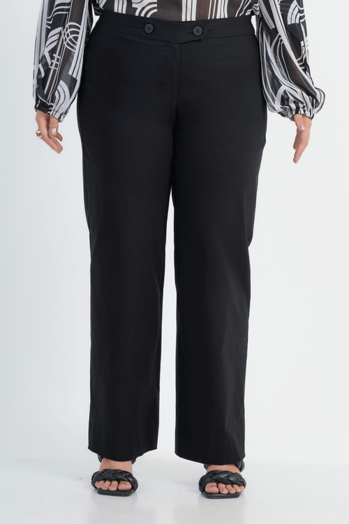 CALÇA PLUS SIZE FEMININO WIDE ALFAIATARIA