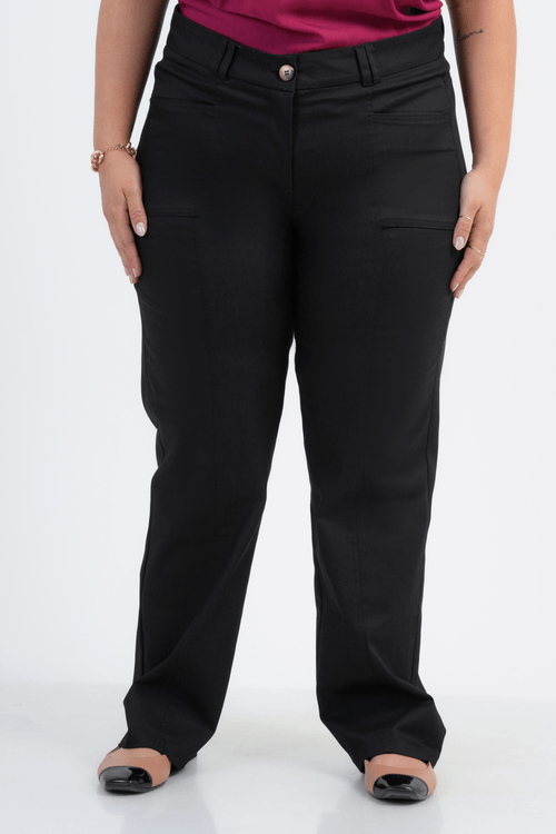 CALÇA PLUS SIZE FEMININO RETA HÓRUS