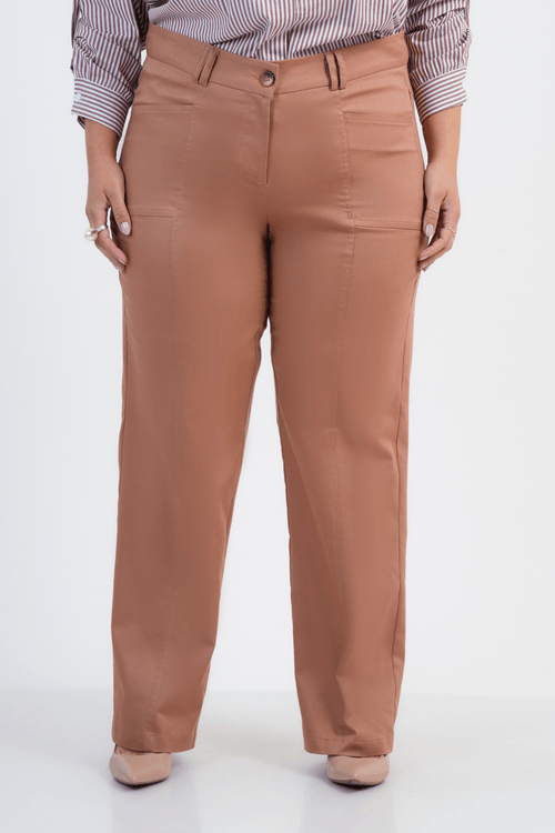 CALÇA PLUS SIZE FEMININO RETA HÓRUS