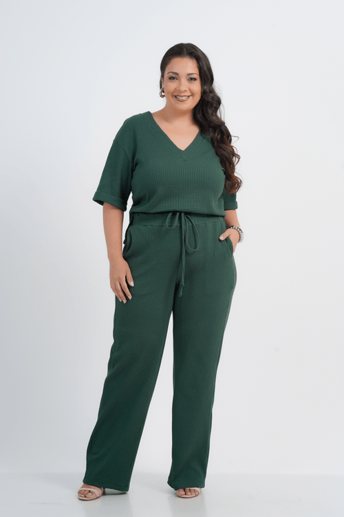 CALÇA PLUS SIZE FEMININO RETA ANDREA