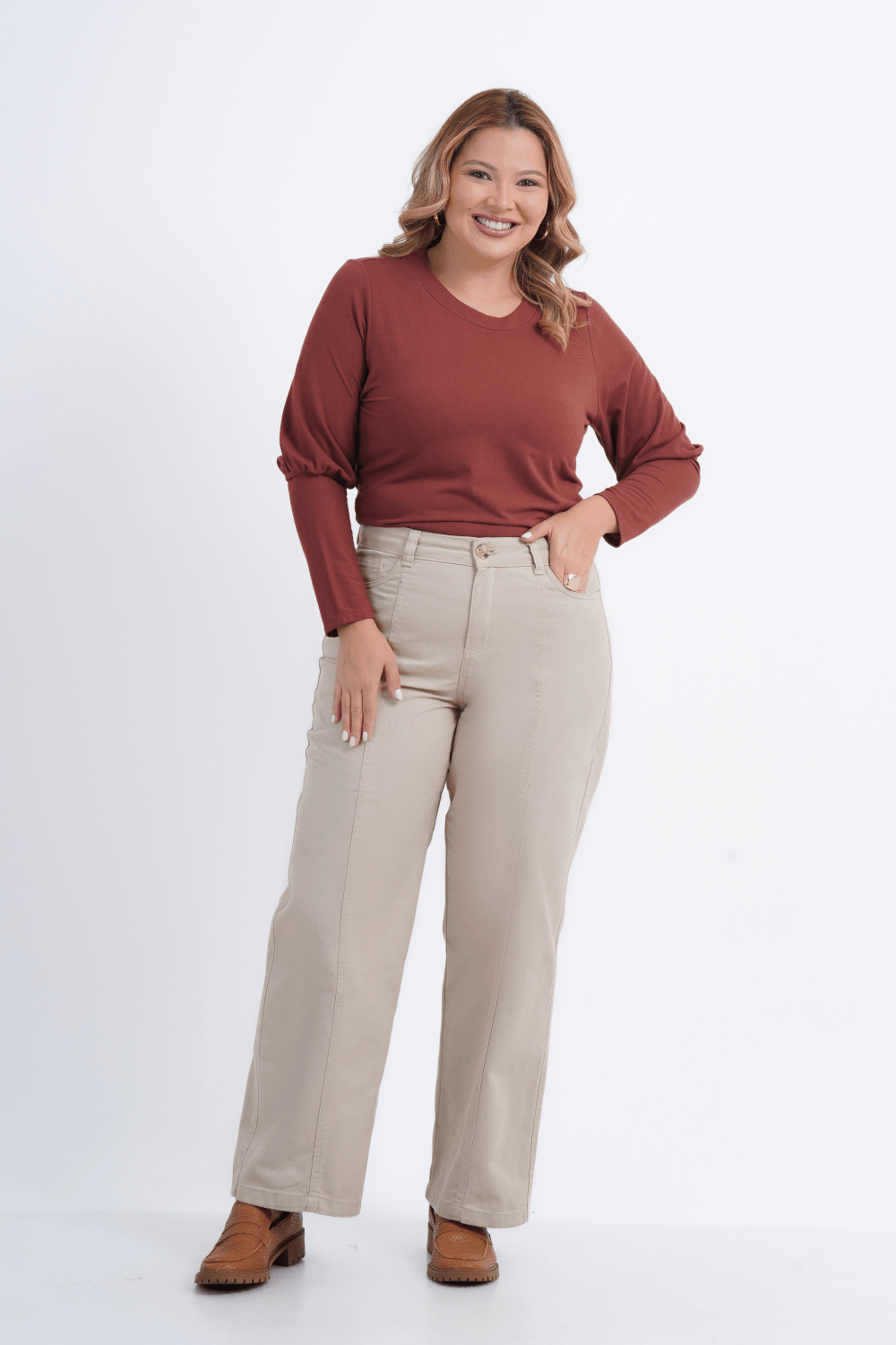 BLUSA FEMININO MANGA LONGA LEVITY