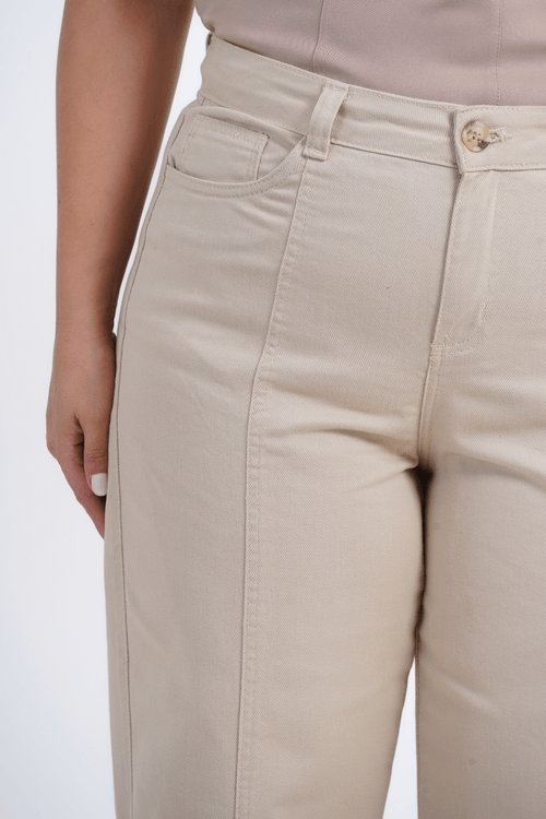 CALÇA PLUS SIZE FEMININO WIDE SARJA ATHENAS
