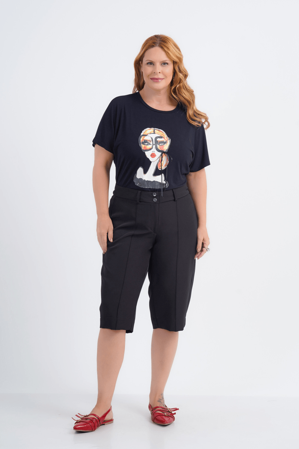 BLUSA FEMININO MANGA CURTA HELENA