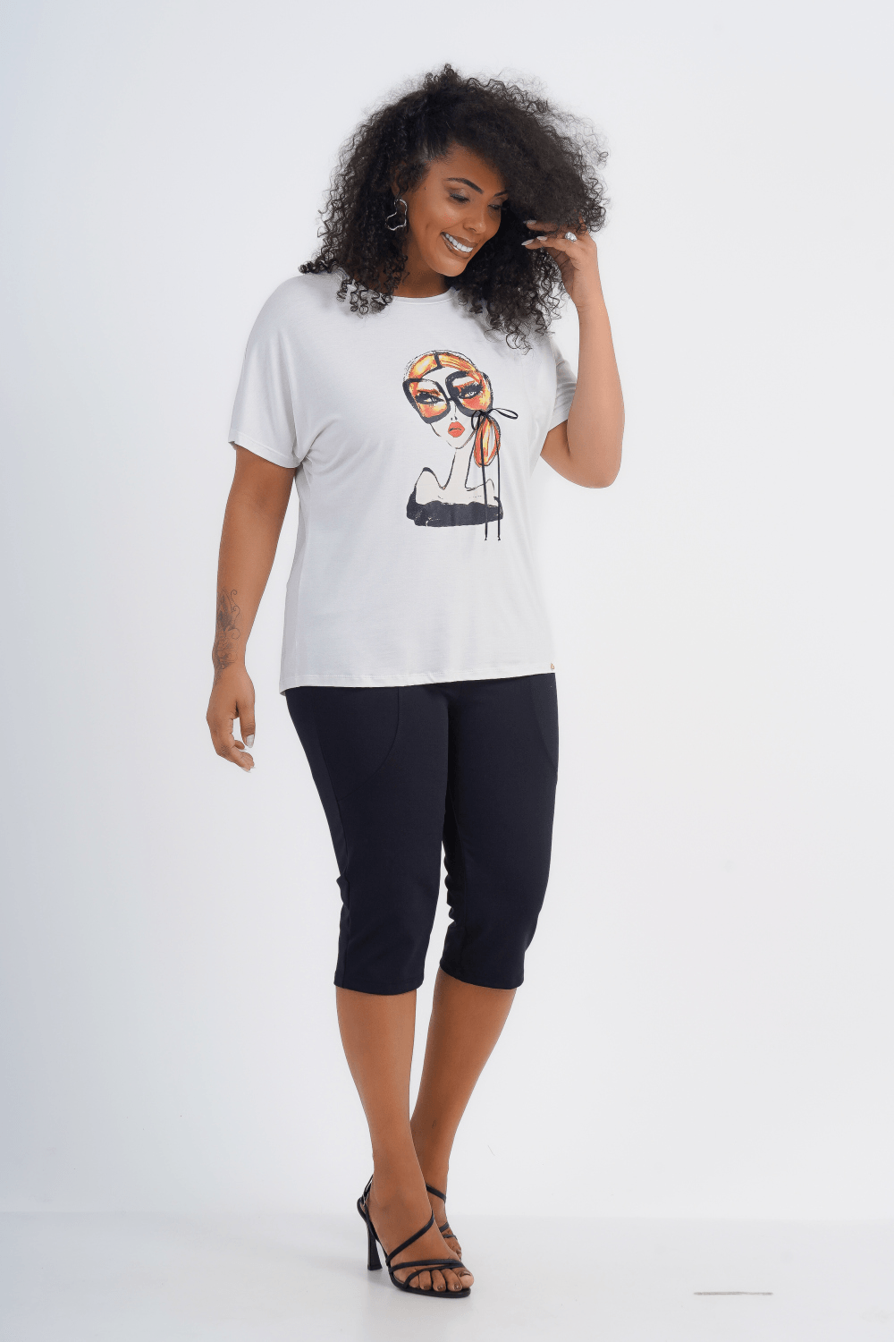 CALÇA FEMININO CORSÁRIO AYA