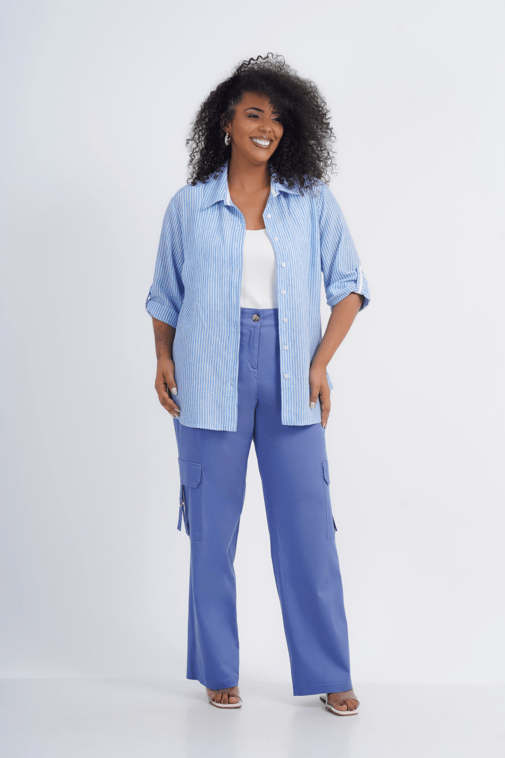 CALÇA FEMININO WIDE CARGO BOIPEBA