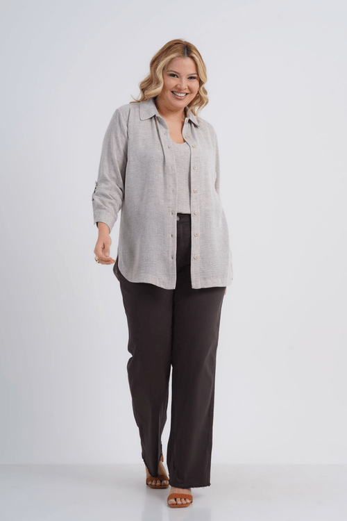 CAMISÃO FEMININO MANGA LONGA COZUMEL