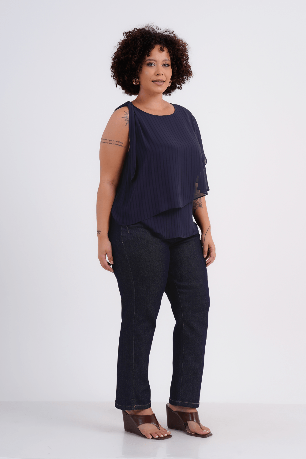 BLUSA FEMININO MANGA CURTA ELÍSIOS