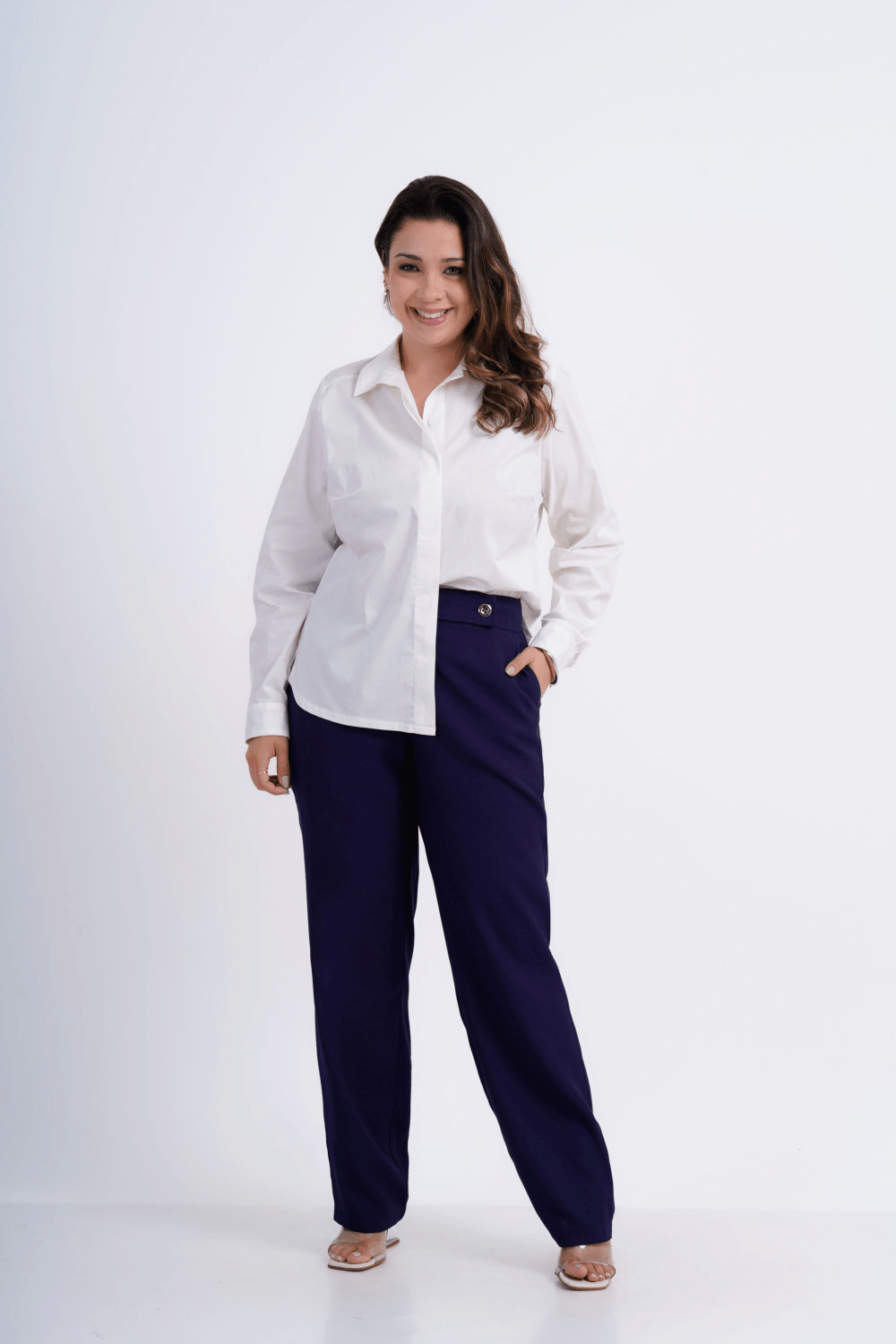 CAMISA FEMININO MANGA LONGA CORALINE